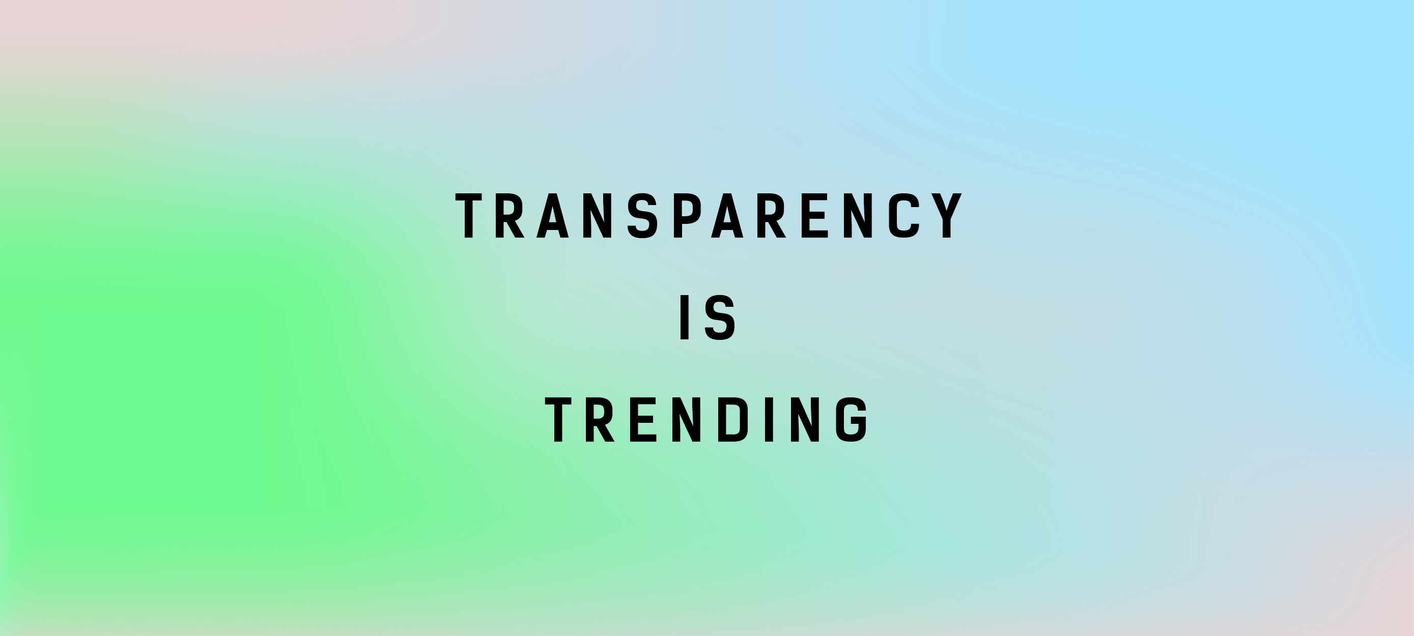 transparency is trending fashion