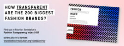 Fashion Transparency Index 2019