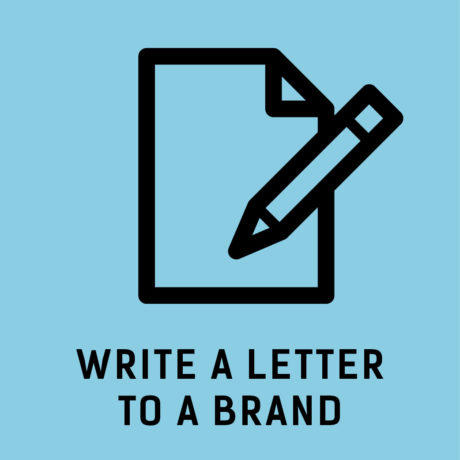 How to write a letter to a brand