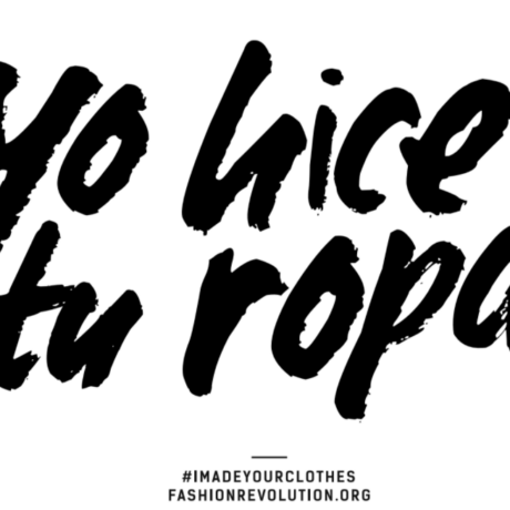 Posters de campaña #YoHiceTuRopa