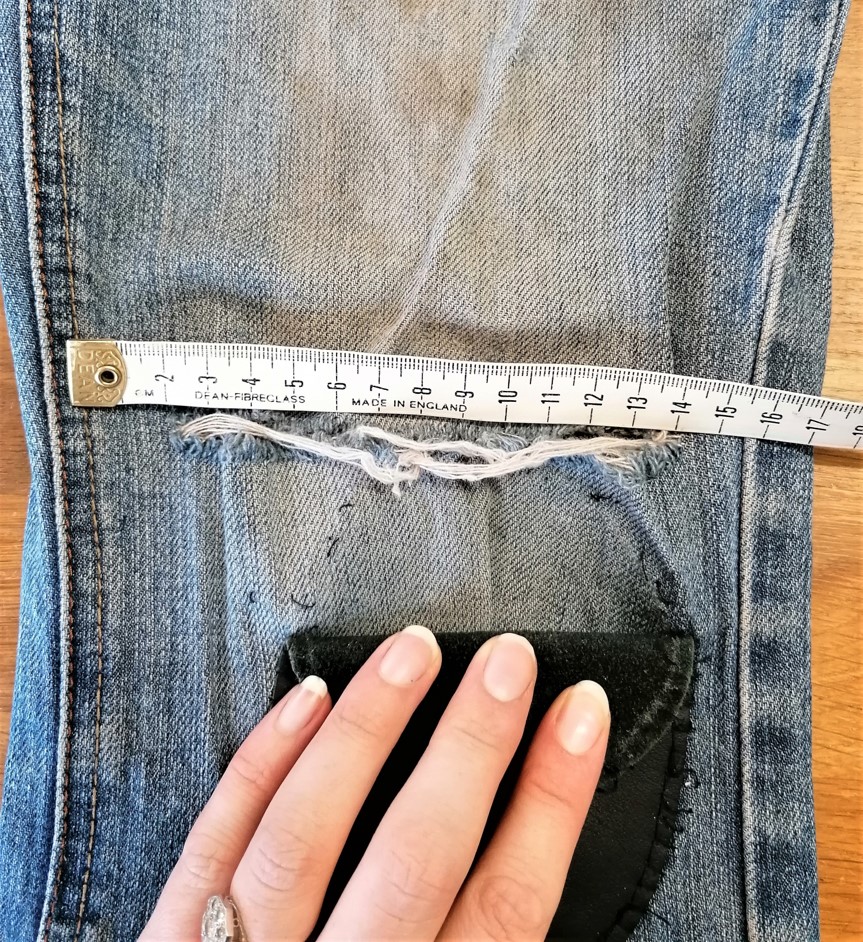 How to mend Jeans: Part 1 - Fast Fashion Therapy