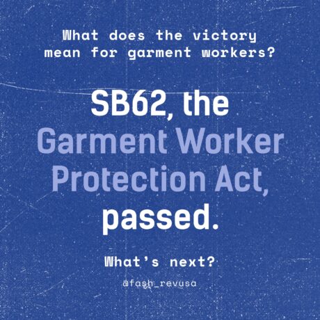 A Major Win for U.S. Garment Workers–And What’s Next