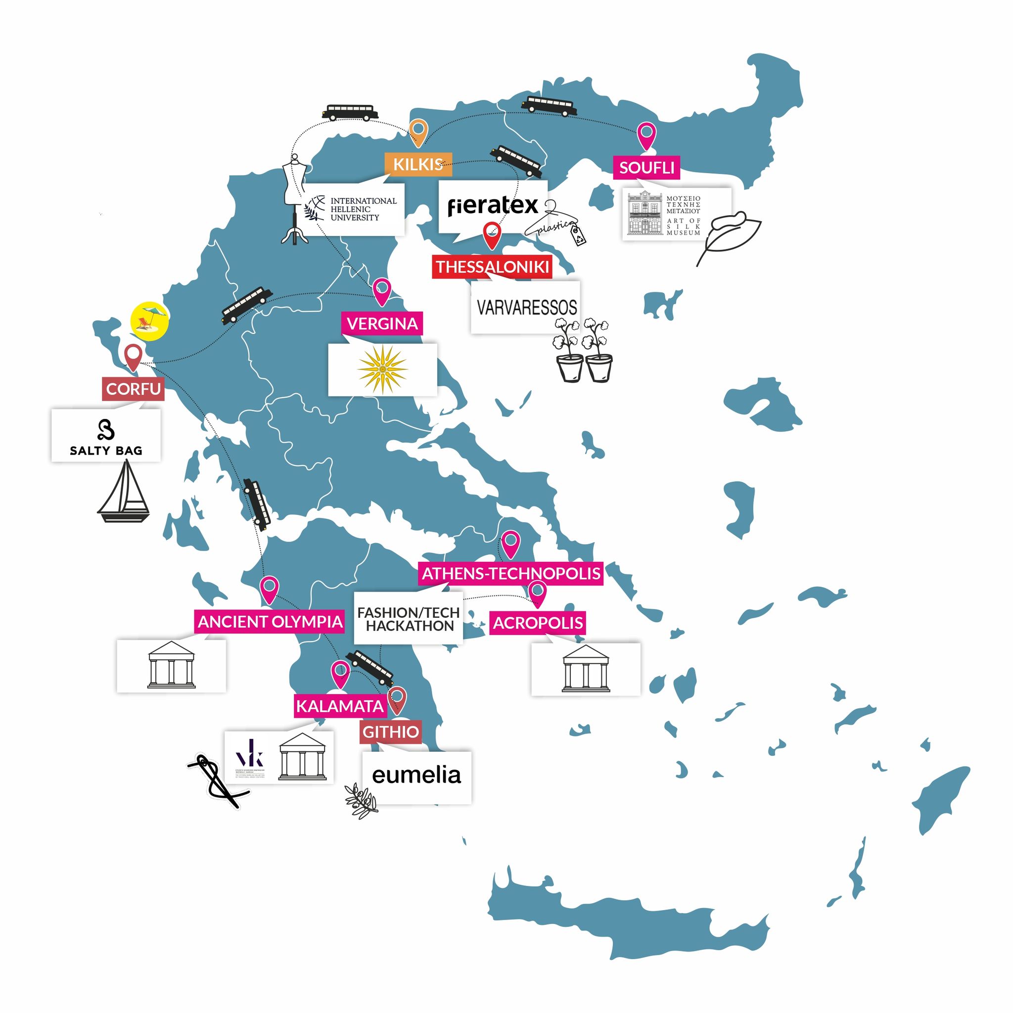 FRSS map : Fashion Revolution
