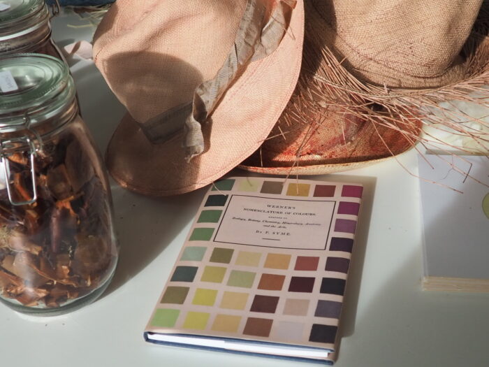 Natural dyes for the textile garden.