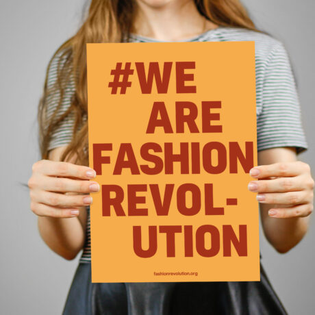 'We Are Fashion Revolution' poster